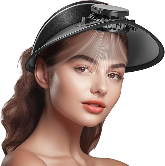 Men's Solar Hat - Straw Hat Men's Thurman with Band - Sun Hat with Fan